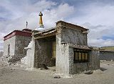 Tibet Kailash 04 Saga to Kailash 10 Old Drongpa Gompa Prayer Wheel